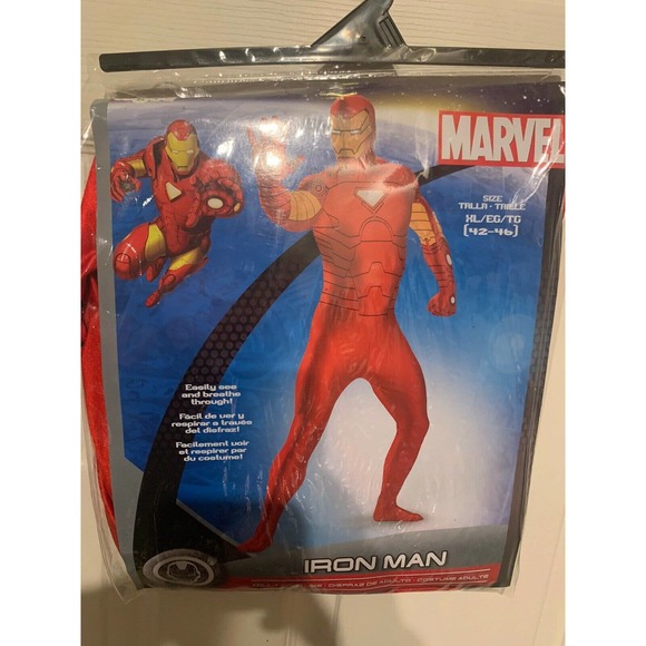 adults iron man costume